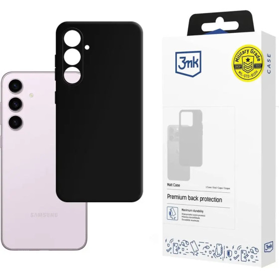 3mk Protection 3mk Matt Case for Samsung Galaxy S24 - black - (153730-0)