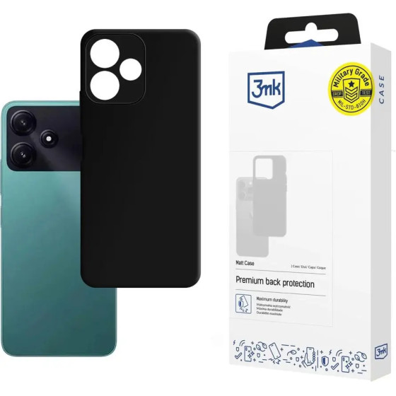 3mk Protection 3mk Matt Case for Xiaomi Poco M6 Pro 5G - black - (154827-0)
