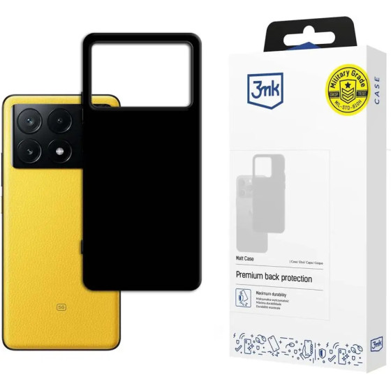 3mk Protection 3mk Matt Case for Xiaomi Poco X6 Pro 5G - black - (155042-0)