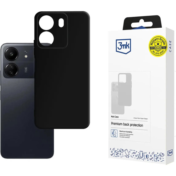 3mk Protection 3mk Matt Case for Xiaomi Redmi 13C / Poco C65 - black - (154040-0)