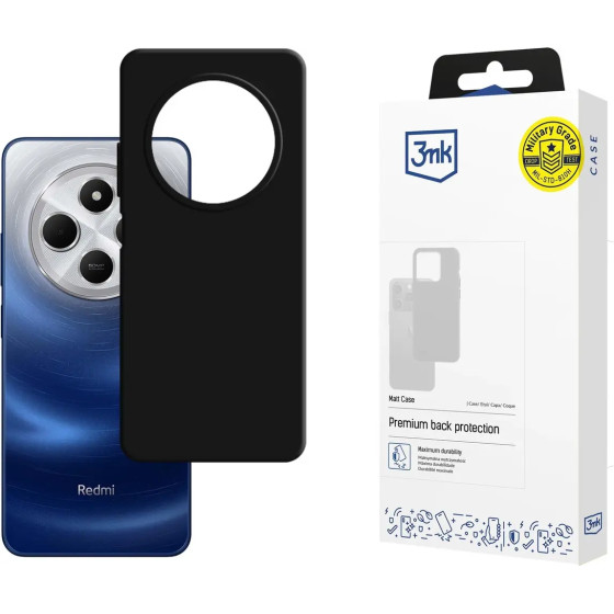3mk Protection 3mk Matt Case for Xiaomi Redmi 14C - black - (W-3MatCas-Red14c-0)