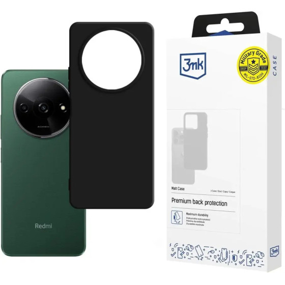 3mk Protection 3mk Matt Case for Xiaomi Redmi A3 - black - (155450-0)