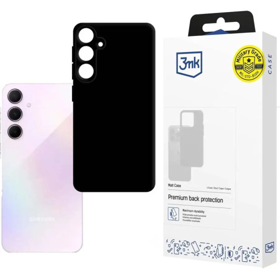 3mk Protection 3mk Matt Case Samsung Galaxy A55 5G - Black - (154043-0)