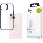 3mk Protection 3mk Satin Armor Case+ Blue for Apple iPhone 15 - transparent - (W-3SaArCpBu-AiP15-0)