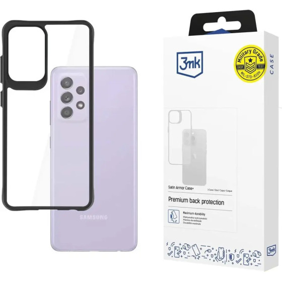 3mk Protection 3mk Satin Armor Case+ for Samsung Galaxy A52 / A52 5G / A52s 5G - transparent - (138989-0)
