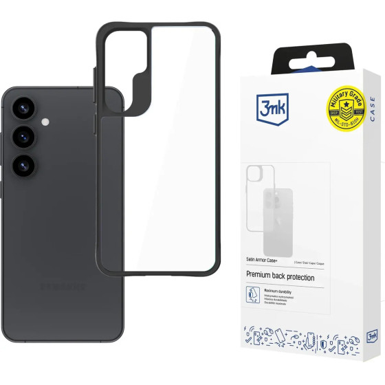 3mk Protection 3mk Satin Armor Case+ for Samsung Galaxy S25+ - transparent - (W-3SArCaP-SGS25P-0)
