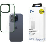 3mk Protection 3mk Satin Armor Case+ Green for Apple iPhone 15 Pro - transparent - (W-3SaArCpGe-AiP15Pro-0)