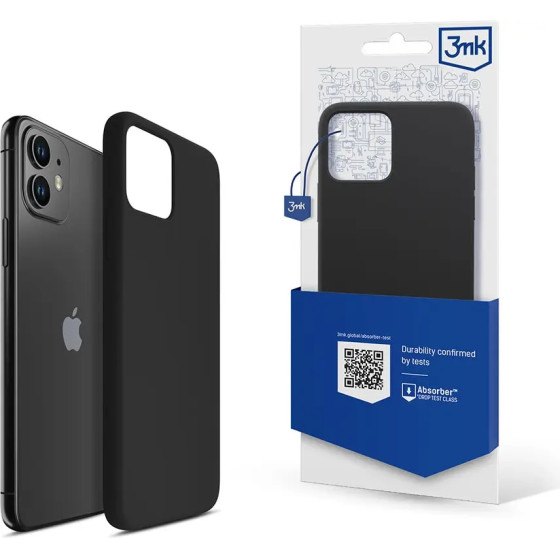 3mk Protection 3mk Silicone Case for iPhone 11 - black - (147266-0)