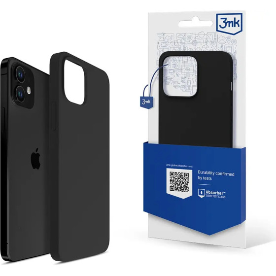 3mk Protection 3mk Silicone Case for iPhone 12 mini - black - (147269-0)