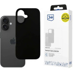 3mk Protection 3mk Silicone Case for iPhone 16 - Black - (W-3SilCa-AiP16-0)