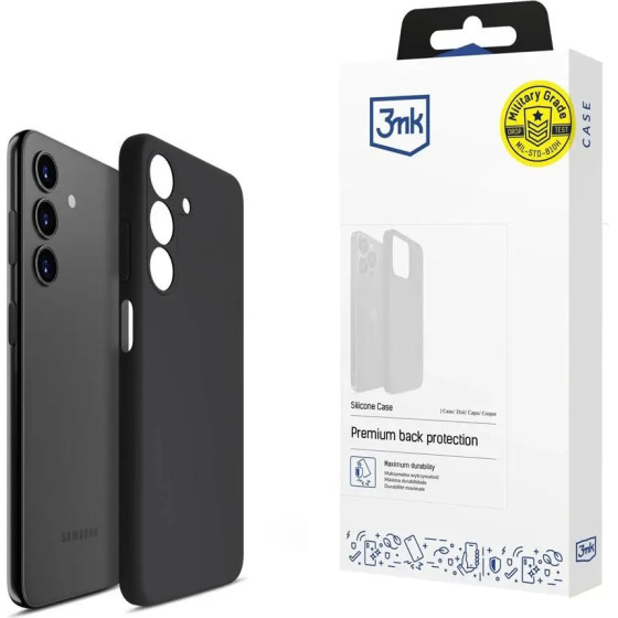 3mk Protection 3mk Silicone Case for Samsung Galaxy A24 4G - black - (150224-0)