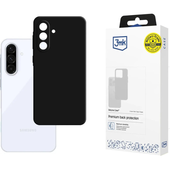 3mk Protection 3mk Silicone Case for Samsung Galaxy A36 5G - Black - (W-3SilCa-SGA365G-0)
