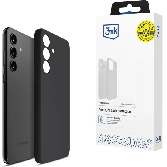 3mk Protection 3mk Silicone Case for Samsung Galaxy S24 - black - (153900-0)