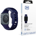 3mk Protection 3mk Silicone Watch Strap for Apple Watch 38 / 40 / 41 mm - blue - (156319-0)