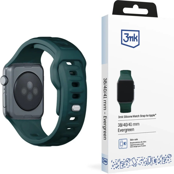 3mk Protection 3mk Silicone Watch Strap for Apple Watch 38 / 40 / 41 mm - green - (156314-0)