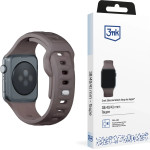 3mk Protection 3mk Silicone Watch Strap for Apple Watch 42 / 44 / 45 / 49 mm - brown - (156338-0)
