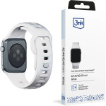 3mk Protection 3mk Silicone Watch Strap for Apple Watch 42 / 44 / 45 / 49 mm - white - (156339-0)
