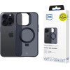3mk Protection 3mk Smoke Case Mag&Stand for Apple iPhone 16 pro max - black - (W-3SmCaM&S-AiP16PM-0)