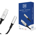 3mk Protection 3mk USB-C adapter - 3.5 mm minijack - silver - (149583-0)