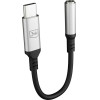 3mk Protection 3mk USB-C adapter - 3.5 mm minijack - silver - (149583-0)