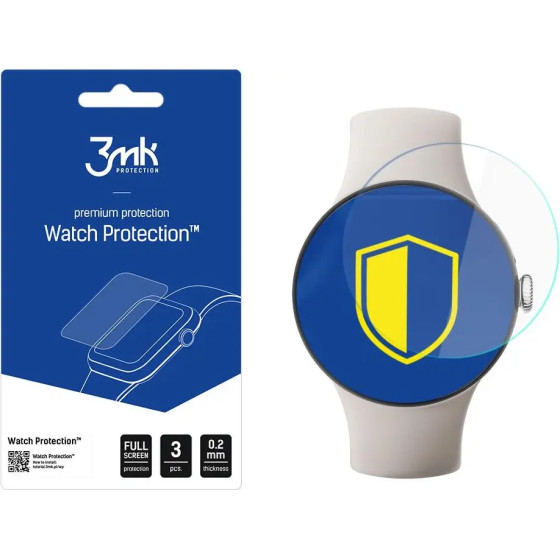 3mk Protection 3mk Watch Protection ARC Screen Protector for Google Pixel Watch 3 - (W-3WPrARC-GPW3-0)