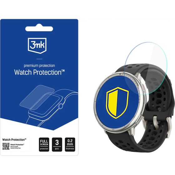 3mk Protection 3mk Watch Protection ARC Smartwatch Screen Protector Film for Amazfit Active 2 - (W-3WPrARC-AA2-0)