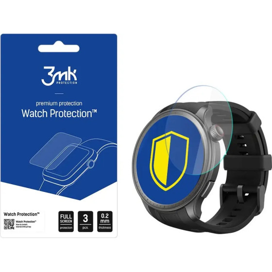 3mk Protection 3mk Watch Protection(TM) hybrid glass v. FlexibleGlass Lite on Amazfit Balance - (154937-0)