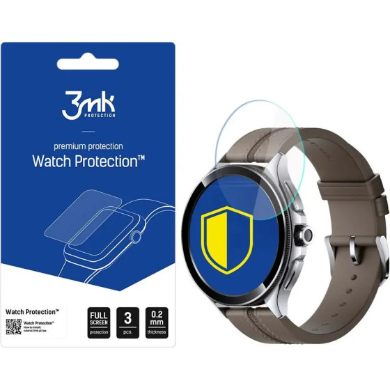 3mk Protection 3mk Watch Protection(TM) hybrid glass v. FlexibleGlass Lite on Xiaomi Watch 2 Pro - (153929-0)