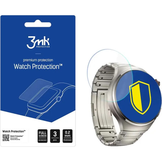 3mk Protection 3mk Watch Protection(TM) v. ARC+ protective foil for Huawei Watch 4 Pro - (151529-0)