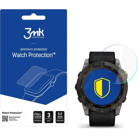 3mk Protection 3mk Watch Protection(TM) v. FlexibleGlass hybrid glass for Garmin Enduro 2 51 mm - (145857-0)