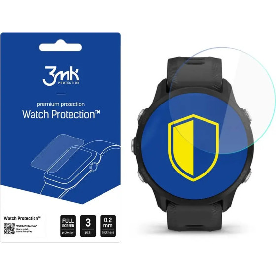 3mk Protection 3mk Watch Protection(TM) v. FlexibleGlass hybrid glass on Garmin Forerunner 955 - (144473-0)