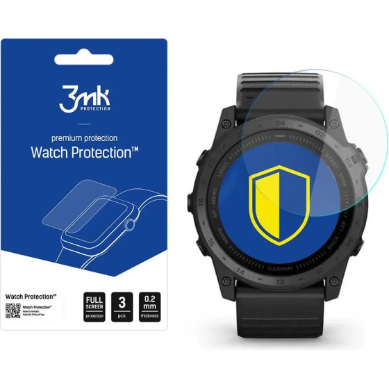 3mk Protection 3mk Watch Protection(TM) v. FlexibleGlass hybrid glass on Garmin Tactix 7 - (143444-0)