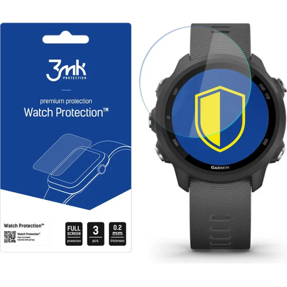 3mk Protection 3mk Watch Protection(TM) v. FlexibleGlass hybrid glass on Garmin Forerunner 245 - (108936-0)