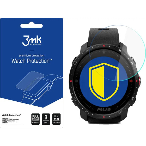 3mk Protection 3mk Watch Protection(TM) v. FlexibleGlass hybrid glass on Polar Grit X Pro - (141741-0)