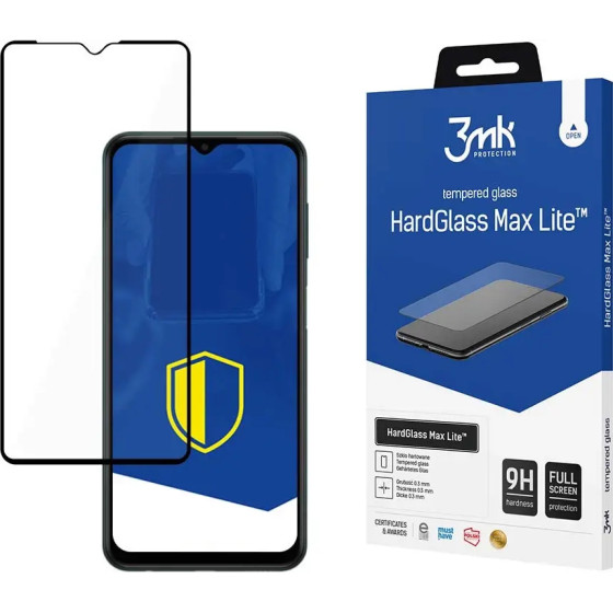 3mk Protection 9H 3mk HardGlass Max Lite(TM) glass for Samsung Galaxy M13 4G - (145195-0)