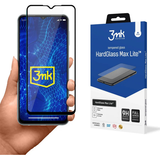 3mk Protection 9H 3mk HardGlass Max Lite(TM) glass for Samsung Galaxy M23 5G - (142701-0)