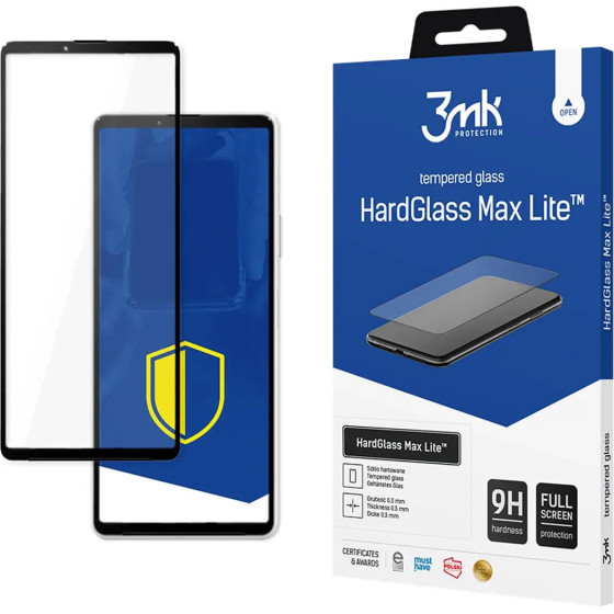 3mk Protection 9H 3mk HardGlass Max Lite(TM) glass for Sony Xperia 10 III 5G - (133702-0)