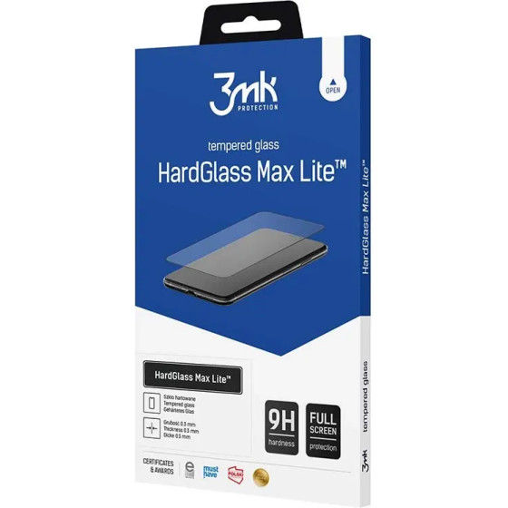 3mk Protection 9H 3mk HardGlass Max Lite(TM) glass on Oppo A16s - (150090-0)