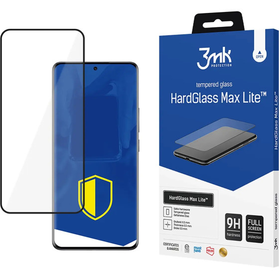 3mk Protection 9H 3mk HardGlass Max Lite(TM) glass on Xiaomi 13 Pro - (W-3HGMxLB-Xi13Pr17-0)