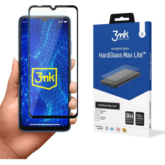 3mk Protection 9H 3mk HardGlass Max Lite(TM) glass on Xiaomi Redmi 10C - (143557-0)