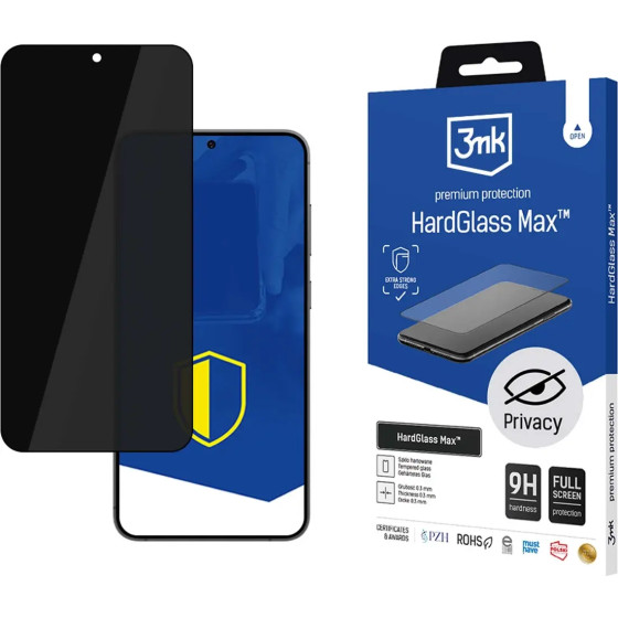 3mk Protection 9H 3mk HardGlass Max Privacy(TM) privacy glass for Samsung Galaxy S24 - (155600-0)