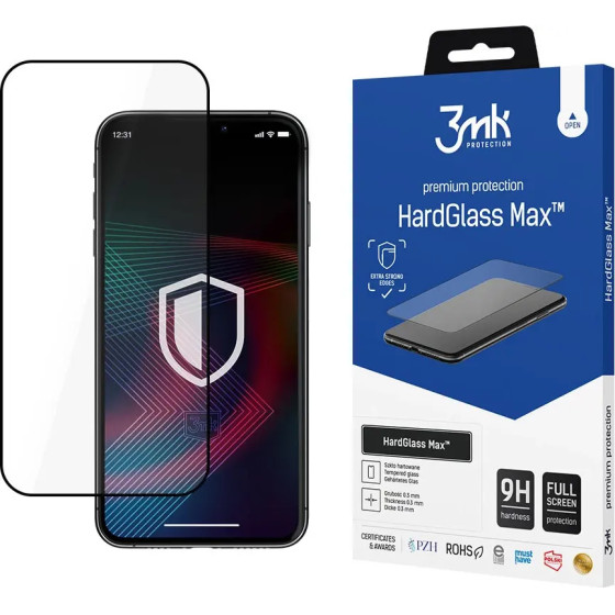 3mk Protection 9H 3mk HardGlass Max(TM) glass for iPhone 14 Pro Max - (145679-0)