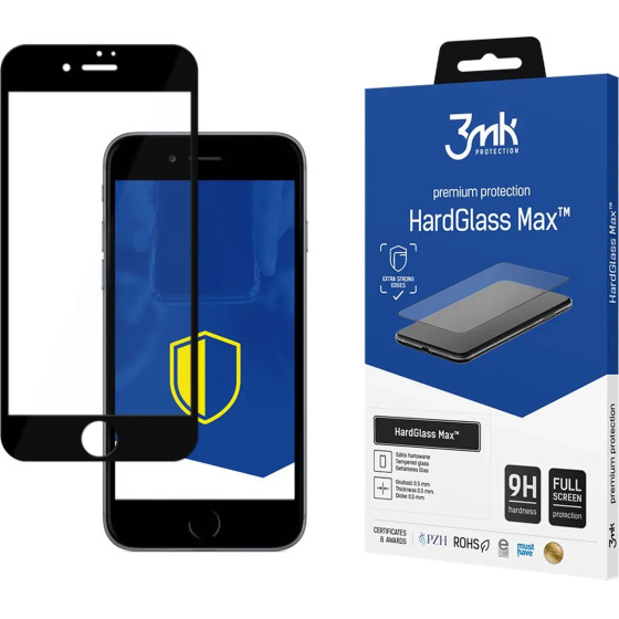 3mk Protection 9H 3mk HardGlass Max(TM) glass for iPhone 8 - (107504-0)