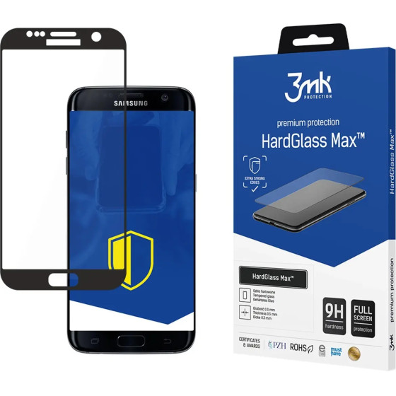 3mk Protection 9H 3mk HardGlass Max(TM) glass for Samsung Galaxy S7 Edge - (107569-0)