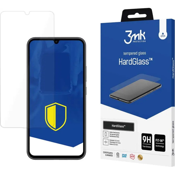 3mk Protection 9H 3mk HardGlass(TM) glass on Samsung Galaxy A34 5G - (149926-0)