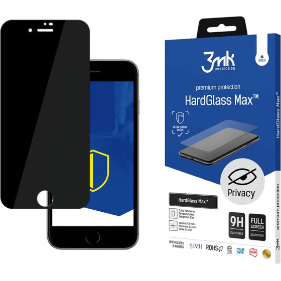 3mk Protection 9H Privacy Glass 3mk HardGlass Max Privacy for iPhone 7 - (107838-0)