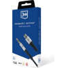 3mk Protection Accessories - 3mk AUX Cable USB-C - Jack 3.5 mm - (151206-0)