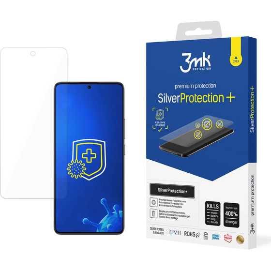 3mk Protection Antibacterial protective film 3mk SilverProtection+ for Xiaomi Poco F6 - (W-3SPrtP-PF6-0)