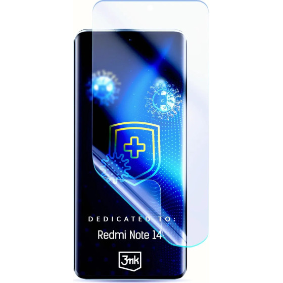 3mk Protection Antibacterial protective film 3mk SilverProtection+ for Xiaomi Redmi Note 14 4G - (W-3SPrtP-RN144G-0)