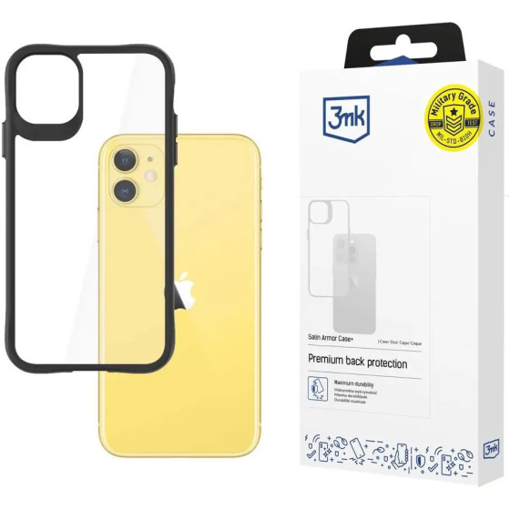 3mk Protection Apple iPhone 11 - 3mk Satin Armor Case+ - (138961-0)
